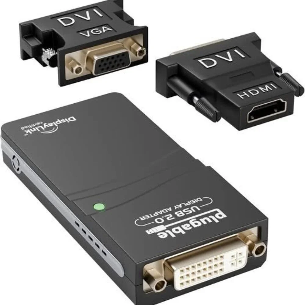 Plugable USB to DVI, HDMI, or VGA Display Adapter